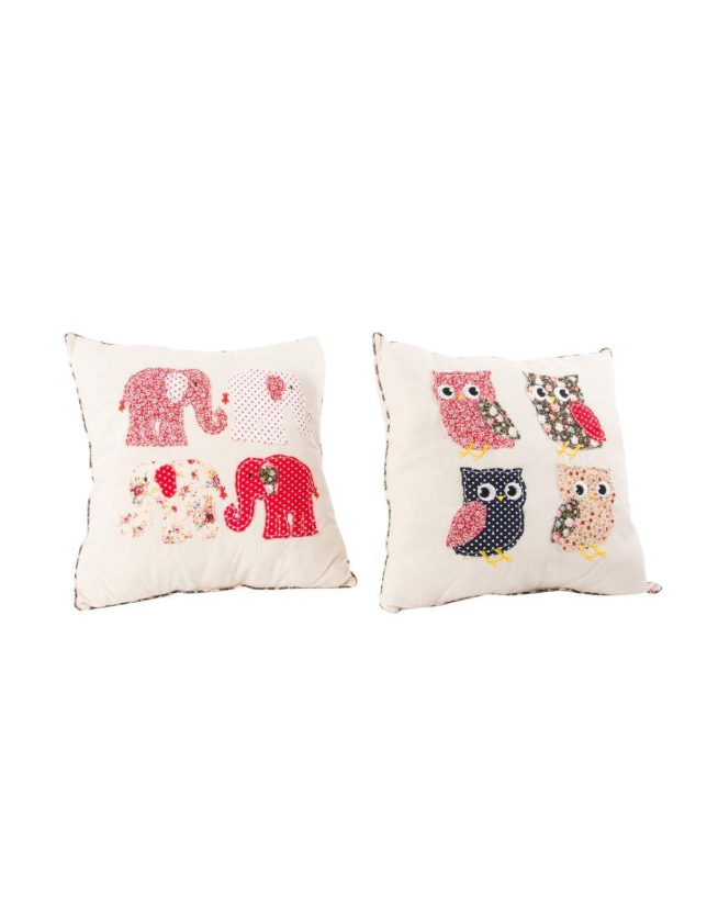 CUSHION  45*45 575GR BORDAR ELEFANTES - CJ-122231