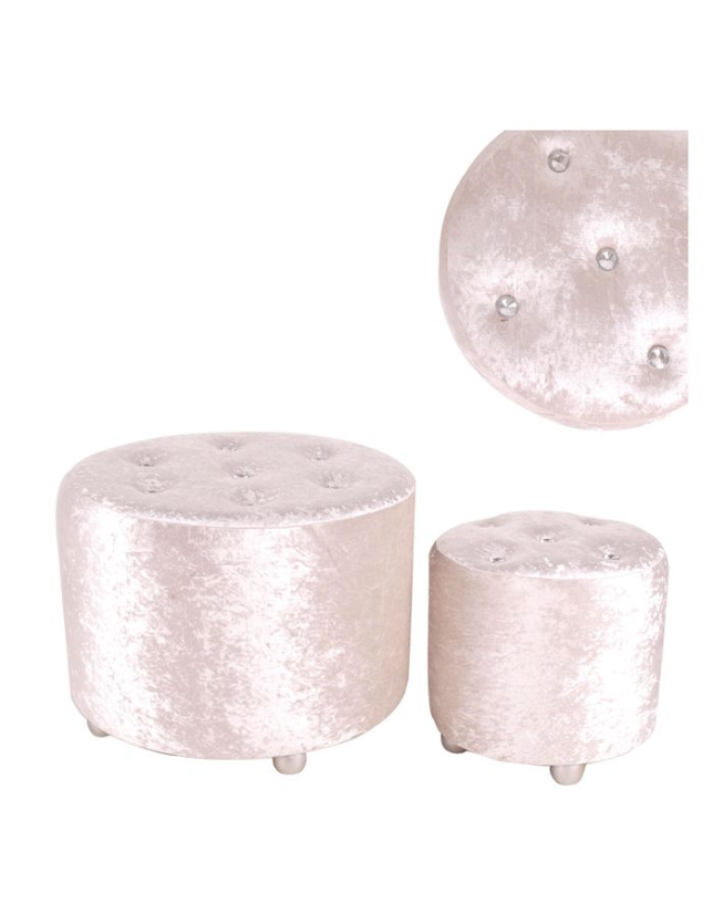 PUF BEJE REDONDO GRANDE 61*61*44 MS508 - 11623234