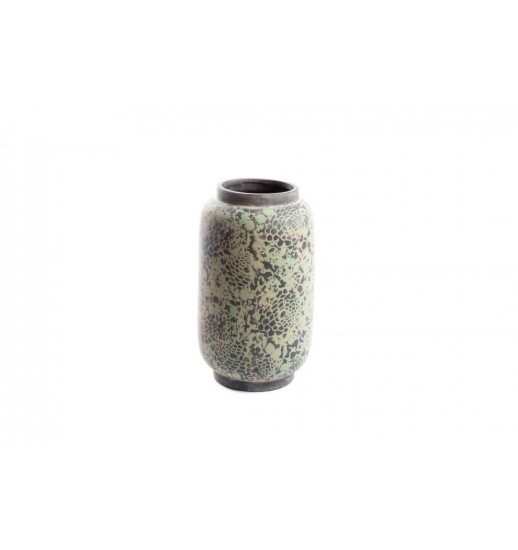 VASO JARRO CERAMICA 23*39 FOLRAL AGED -  JR-126057