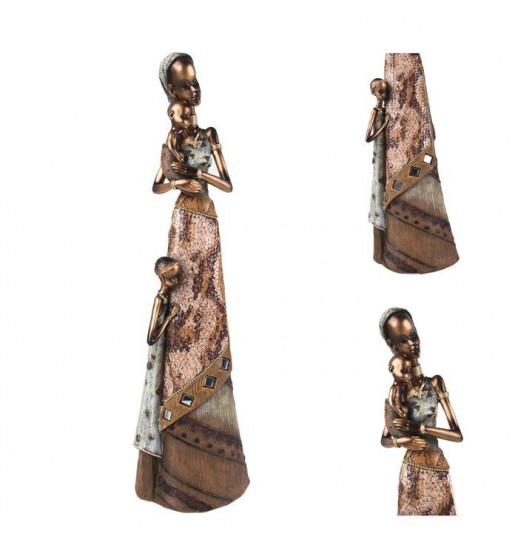 ESTATUETA AFRICANA 11.8*8*41.5  - 11302733