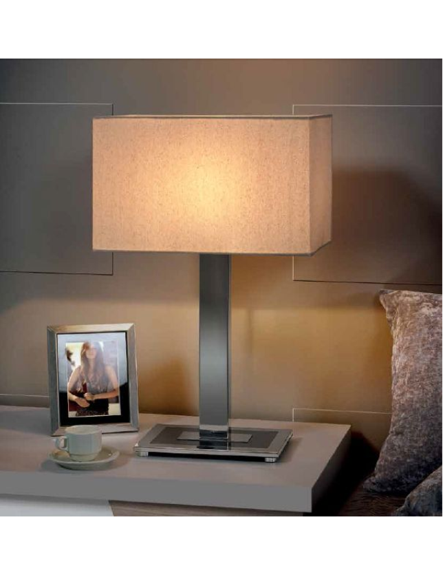 CANDEEIRO DE MESA RETANGULAR LINHA MODERN - 8558