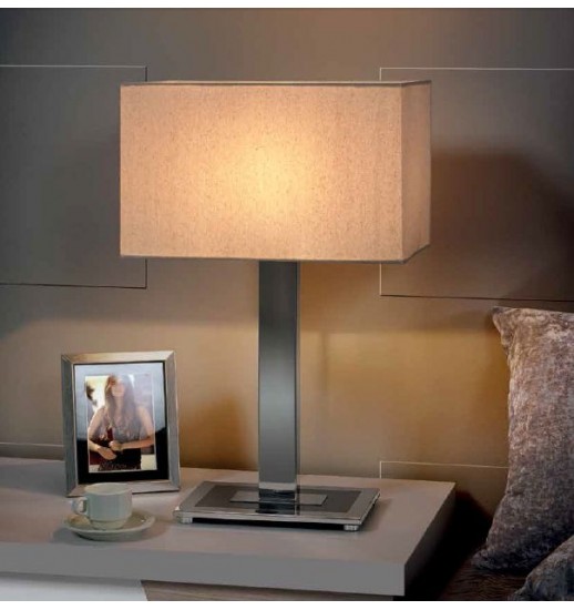 CANDEEIRO DE MESA RETANGULAR LINHA MODERN - 8558