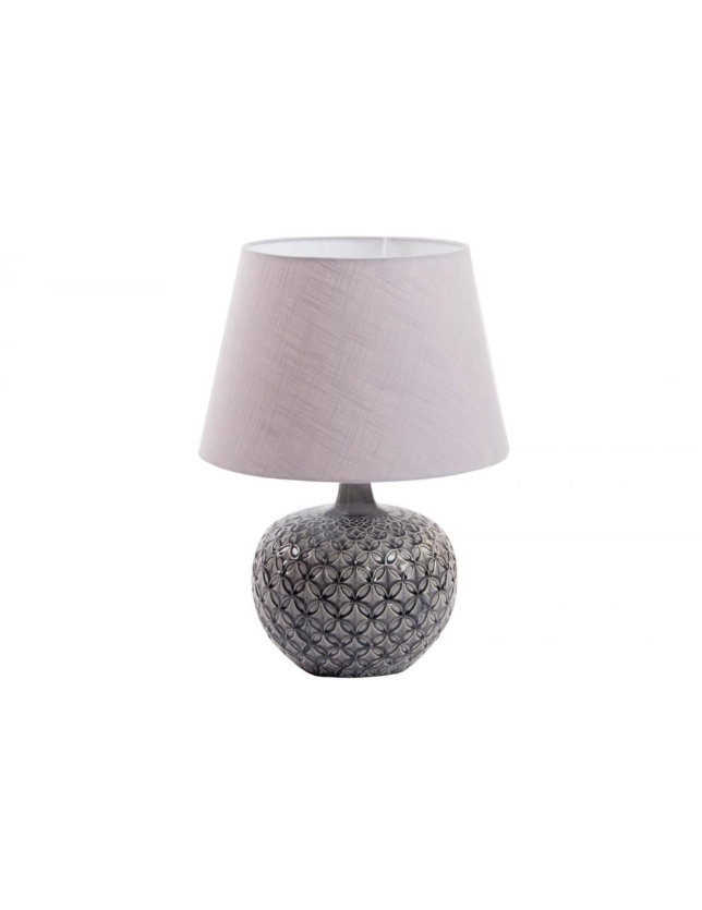 CANDEEIRO CERAMICA 42*58 GRIS - LA-134802