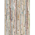 04.910 POSTER P/PAREDE VINTAGE WOOD 184*254 CM
