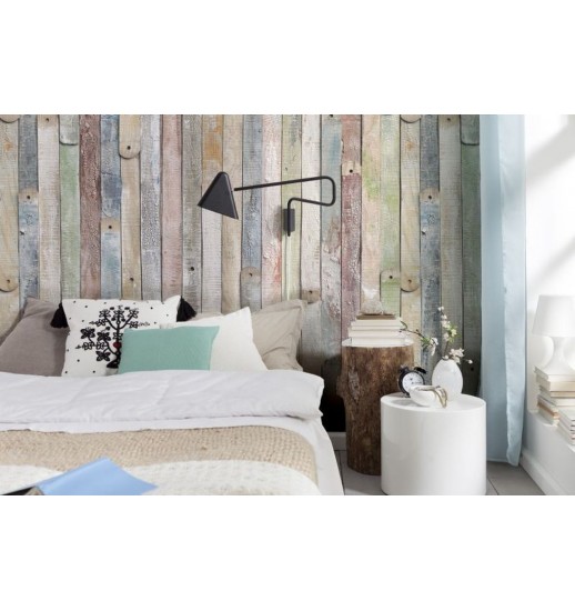 04.910 POSTER P/PAREDE VINTAGE WOOD 184*254 CM