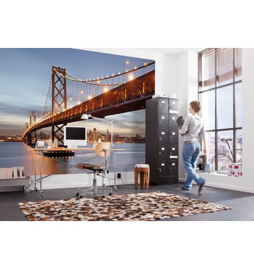 08.733 POSTER P/PAREDE BAY BRIDGE 368*254 CM