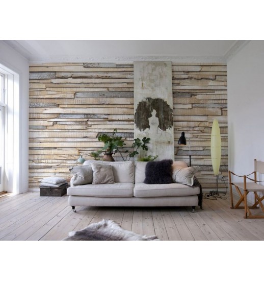 08.920 POSTER P/PAREDE WHITEWASHED 368*254 CM