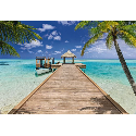 08.921 POSTER P/PAREDE BEACH RESORT 368*254 CM