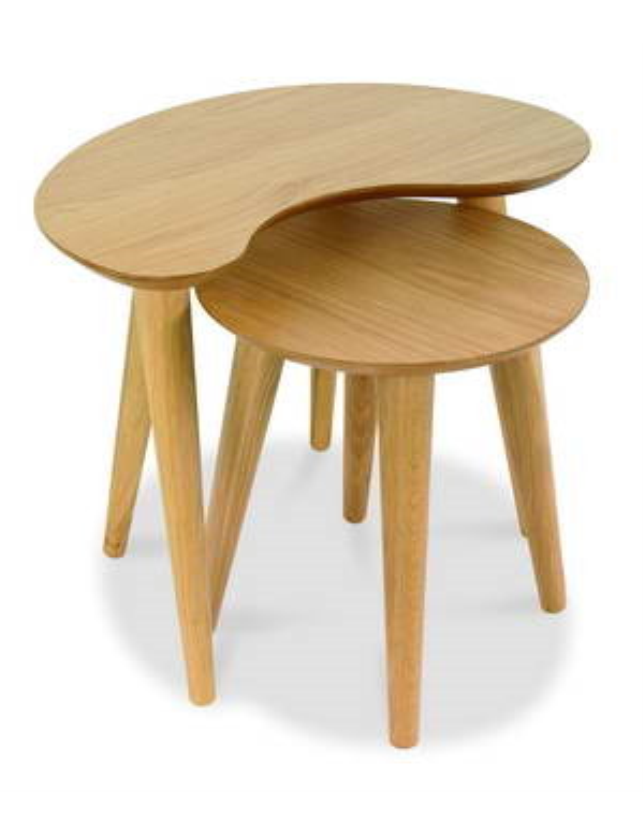 CONJUNTO MESAS (2mesas)  OAK 9120-07