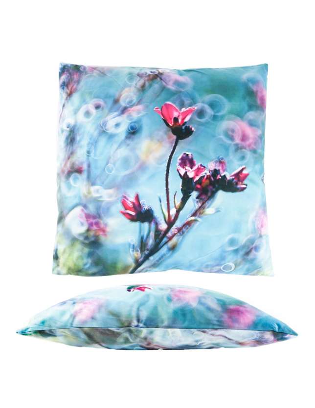 ALMOFADA DECORATIVA FLORES 45*45 - 11893829