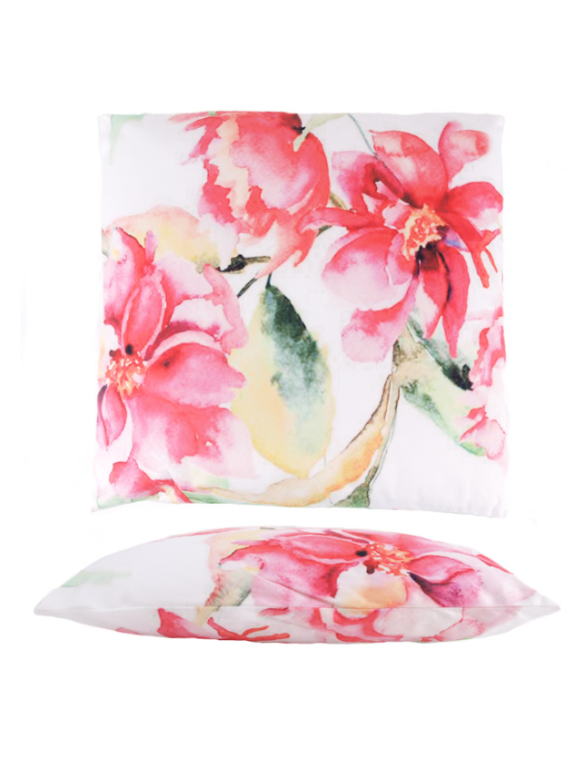 ALMOFADA DECORATIVA FLORES 45*45 - 11893831