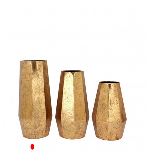 JARRA GRANDE METAL DOURADO 40CM - 11773423