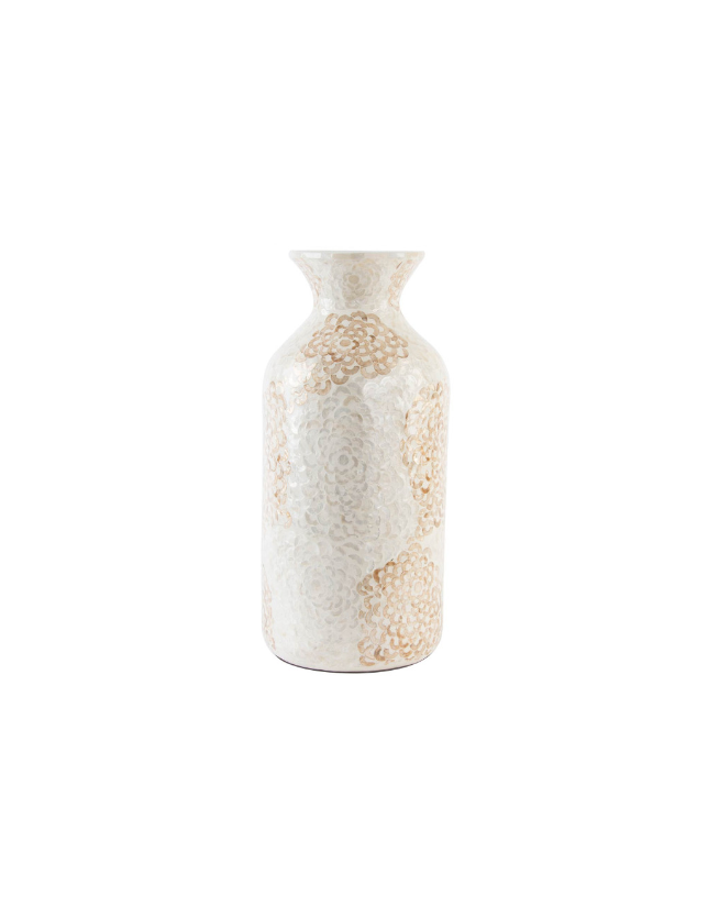 VASO BAMBU MADRE PEROLA 27*45 ROSA -  JR-142290