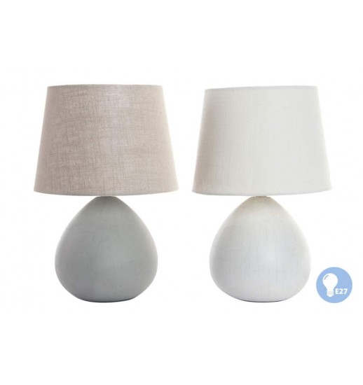 CANDEEIRO CERAMICA 25*38 E27 LISO - LA-137802