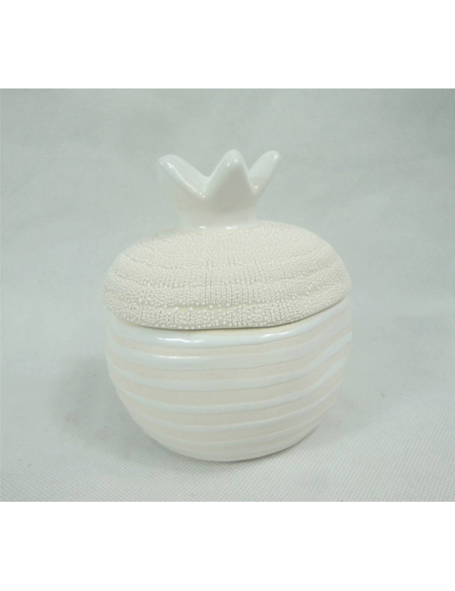 FIGURA ANANAS BRANCO 14*16 - 0351774