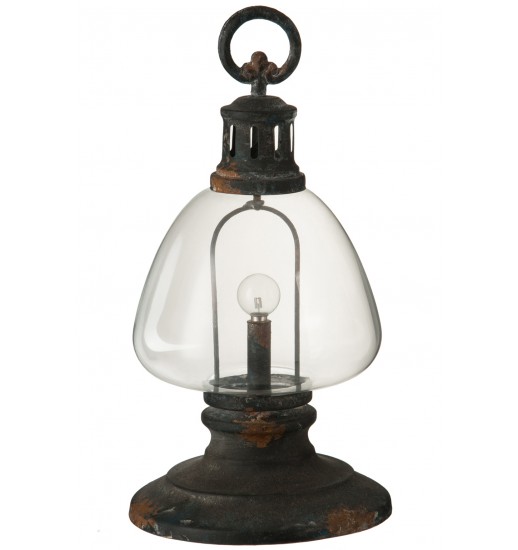 LANTERNA DECORAVIVA MEDIA 18*18*35 - 76456