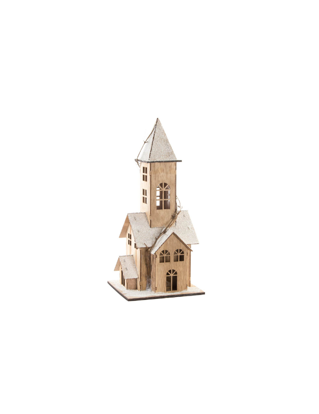 CASA MADEIRA LEDS DECORAÇÃO 21*9.5*46 - NV-141387