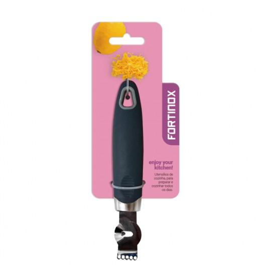 RASPADOR DE CITRINOS INOX CABO CINZA  - 12204928