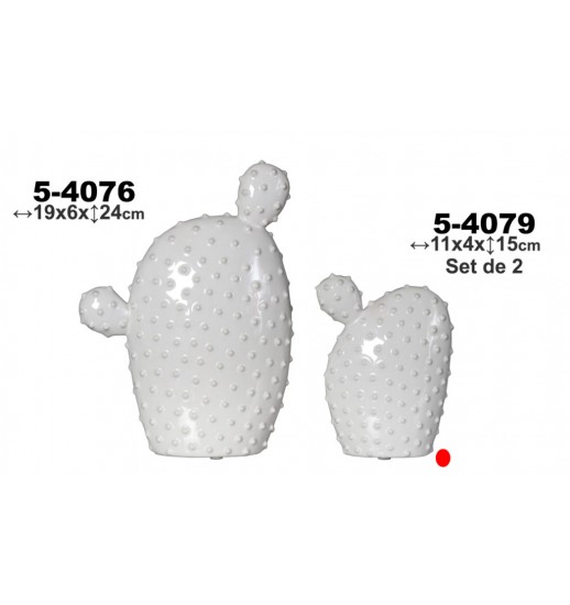 FIGURA CERAMICA CATO BRANCO 15 CM - 54079