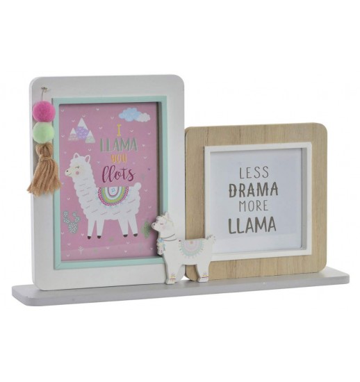 MOLDURA MULTIFOTO MADEIRA 33*7*21 - LD-150445