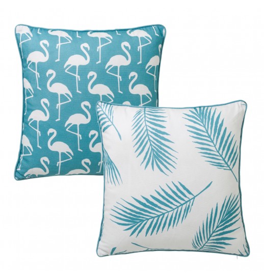 ALMOFADA 2/M SUMM ALGODAO AZUL 45*45 - 122786