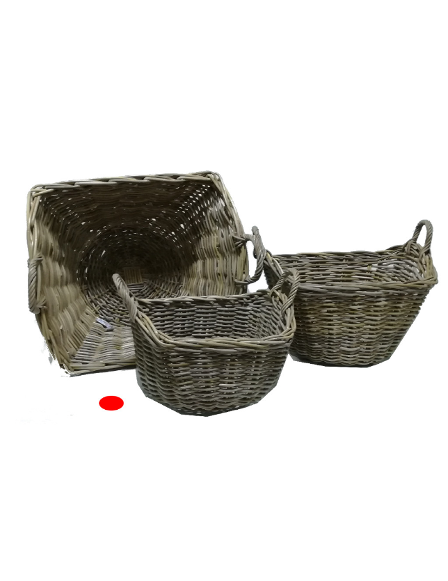 CESTO MARSHA GRANDE  S/TECIDO 65*57*38 FULL KUBU WEAVING