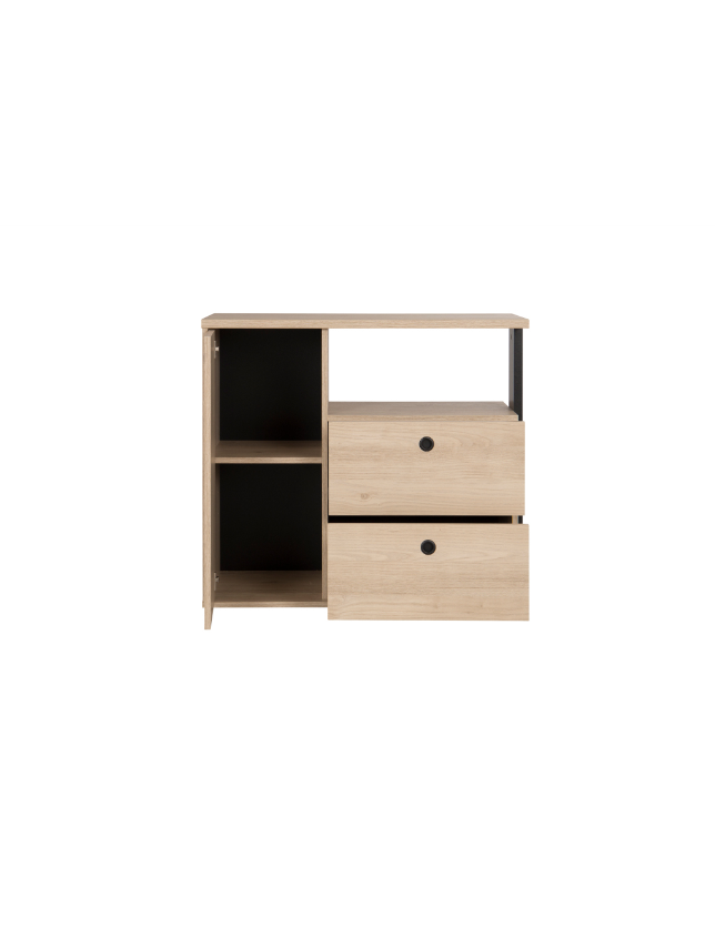 COMODA DUPLEX 1PORTA + 2GAVETAS 090*080*040 - G72160 2
