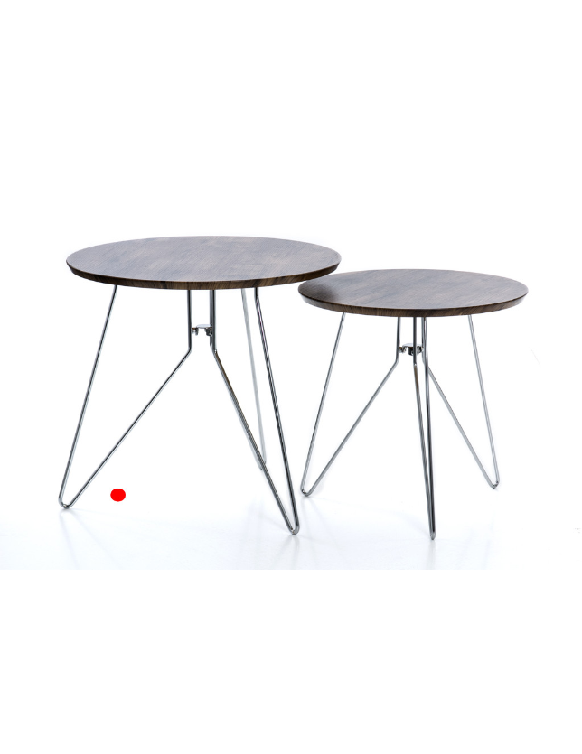 MESA APOIO REDONDA 48*48*45 - GP190060