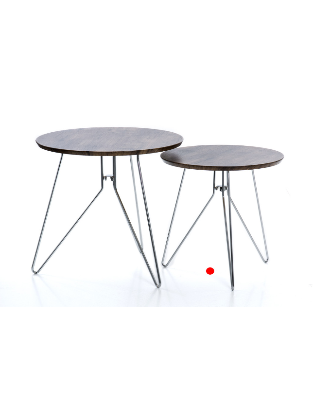 MESA APOIO REDONDA 40*40*40 - GP190060