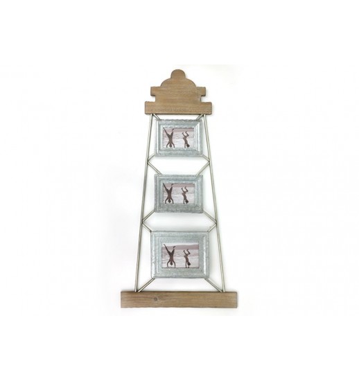 PORTA FOTOS DECORAÇÃO DE PAREDE 52*3*107 - 0434205