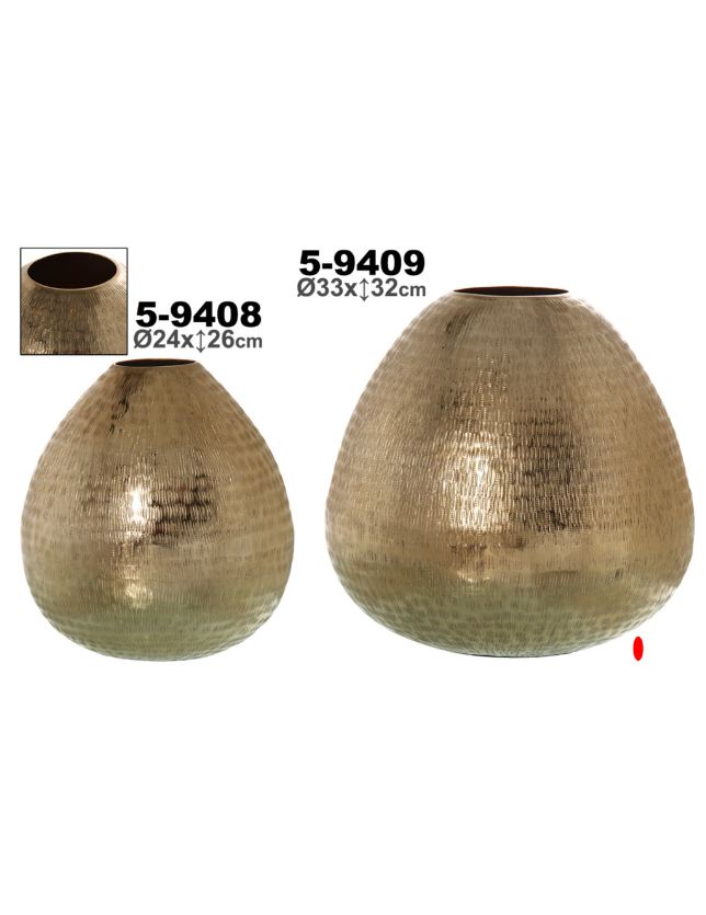 JARRA ALUMINIO 33*32 DOURADO - 59409