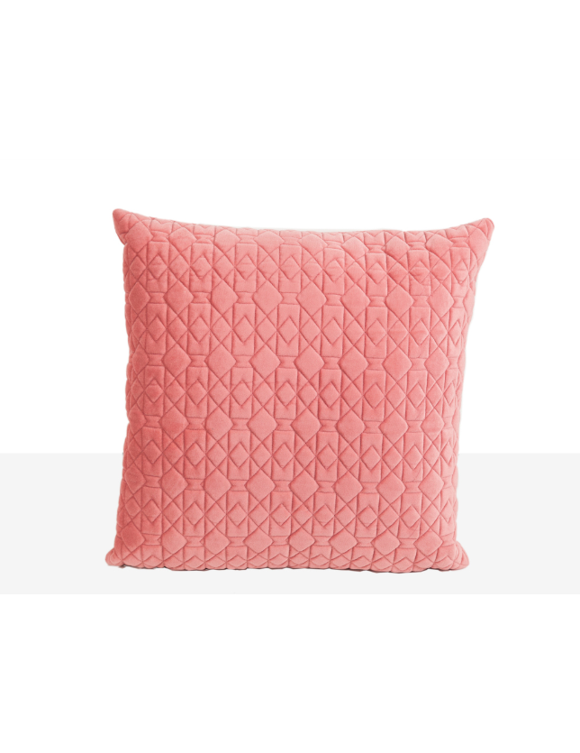 ALMOFADA VELUDO ROSA - 2218301