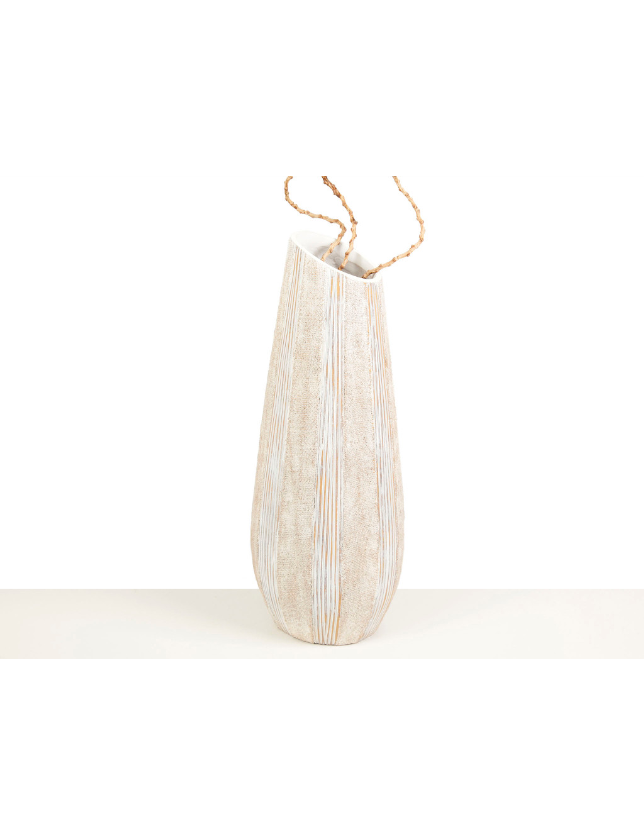 JARRA REDONDA PRATA RESINA - 1277