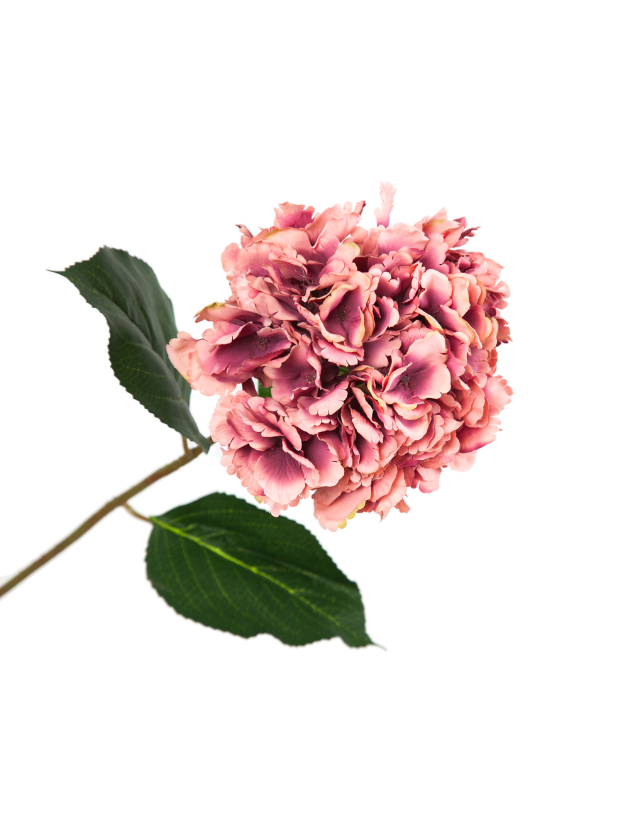 FLOR HORTENSIA MALVA/ROSA  - 918473