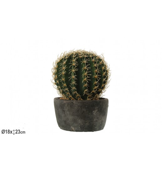 VASO COM CATOS ARTIFICIAL - 29986