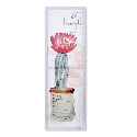 QUADRO TECIDO TELA METAL 30*3*90 VASO 3D - CU-156402
