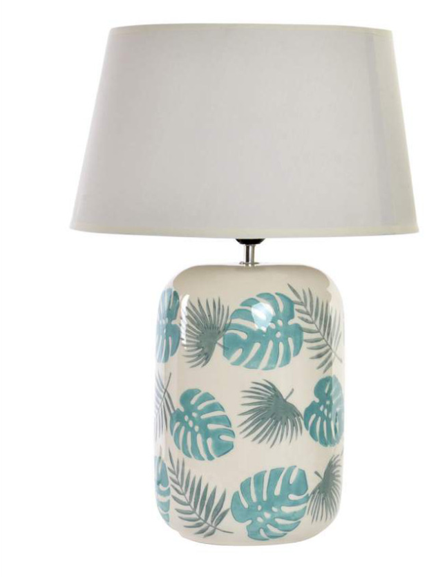 CANDEEIRO DE MESA 35*35*52 DOLOMITE FOLHAS - LA-154484 2