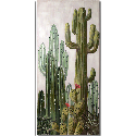 QUADRO LIENZO MADEIRA CACTUS 90*90 - 34889