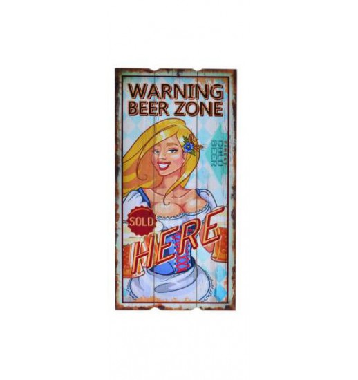 QUADRO MADEIRA 30*2*60 CERVEJA - CU-142764
