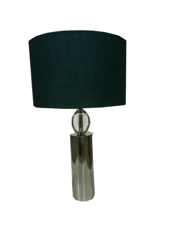 CANDEEIRO (07) CMTUBO1040 MESA TUBO 104 OVO VIDRO ABAJ.TECI404025TI TITLE VERDE