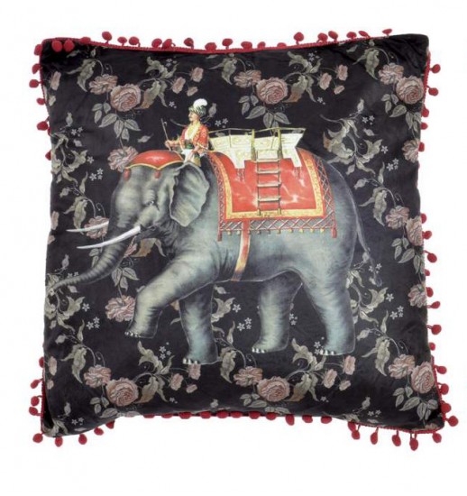 ALMOFADA POLIESTER 45*45 350GR 2MOD ELEFANTE  - CJ-154744