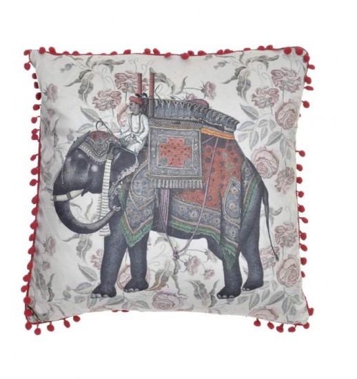 ALMOFADA POLIESTER 45*45 350GR 2MOD ELEFANTE  - CJ-154744