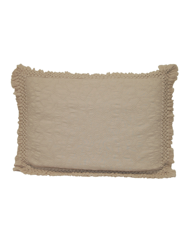 ALMOFADA 50*70 PALACE TOUPEIRA C/ FRANJA - 96192085