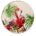 QUADRO REDONDOS FLAMINGO 80CM 2MOD - 34721
