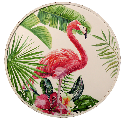 QUADRO REDONDOS FLAMINGO 80CM 2MOD - 34721