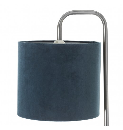 CANDEEIRO PE ALTO  METAL AZUL 35*25*138CM - 124705