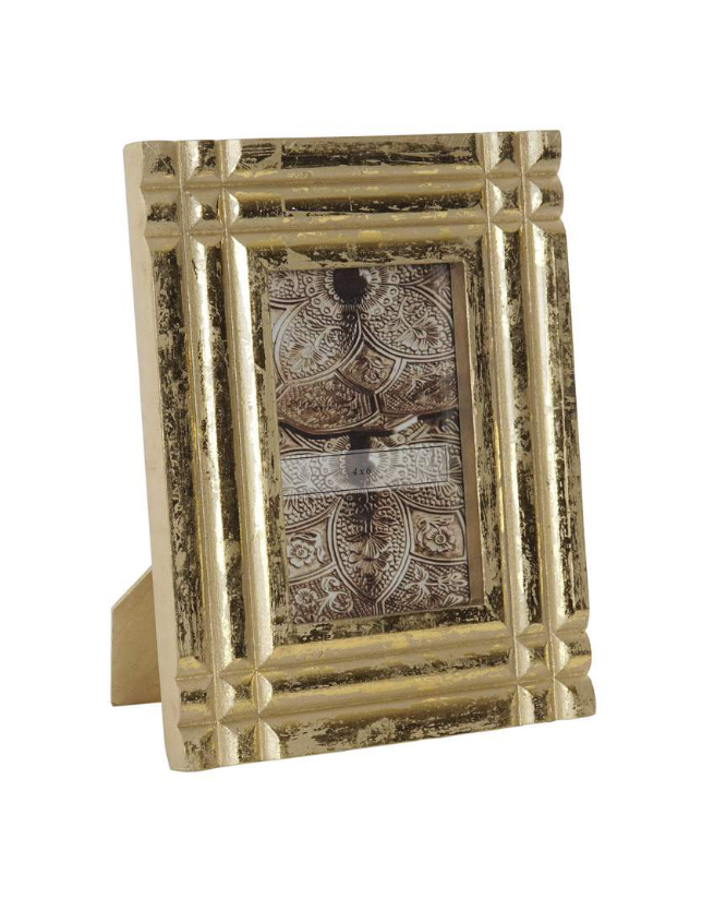 MOLDURA MDF VIDRO 10*15 DOURADO ENVELHECIDO - MF-157008