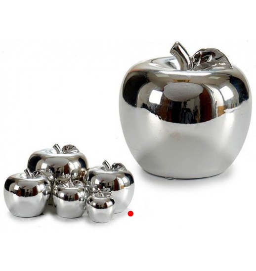 MAÇA CERAMICA PRATEADA CROMO GRANDE - 22152
