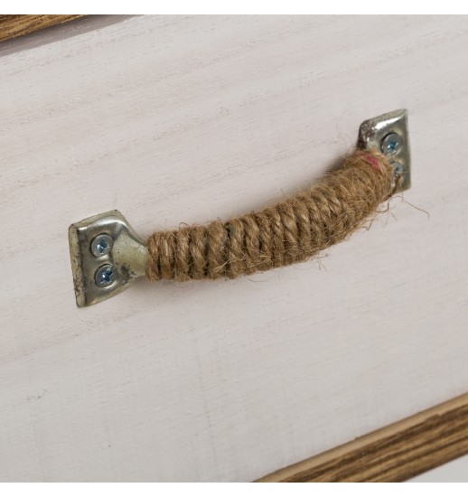 MESA DE CABECEIRA 2 GAVETAS WEST PAULONIA 40*29*42 - 125407