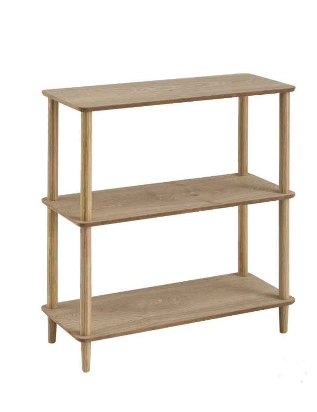 ESTANTE 3 PRATELEIRAS MDF PINHO 80*34*82 - 123754